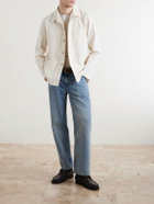 Hartford - Perry Herringbone Cotton Jacket - Neutrals