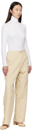 LE17SEPTEMBRE White Asymmetrical Turtleneck
