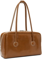 Marge Sherwood Brown Soft Boston Crinkle Bag