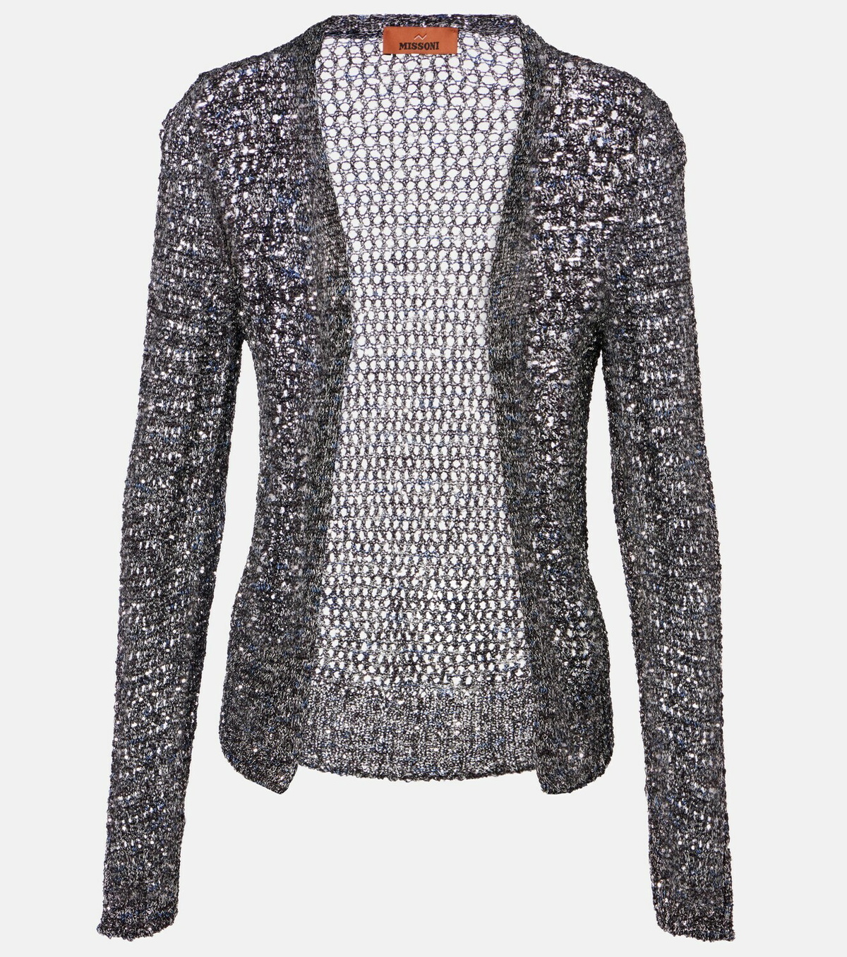 Missoni Sequined lamé cardigan