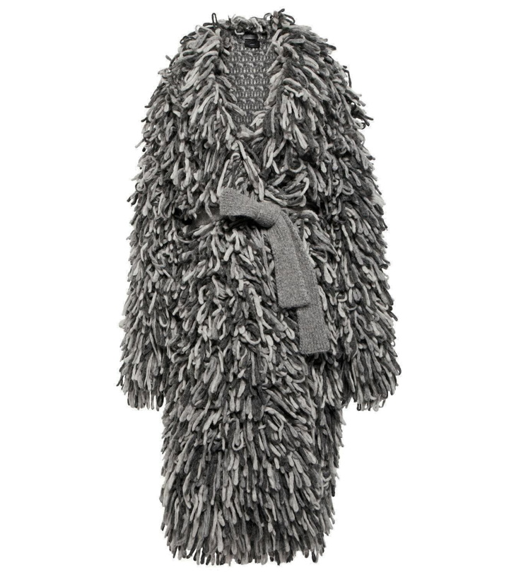 Photo: Alanui - Winter Lover wool-blend coat