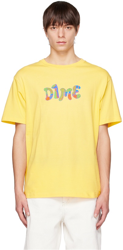 Photo: Dime Yellow Printed T-Shirt
