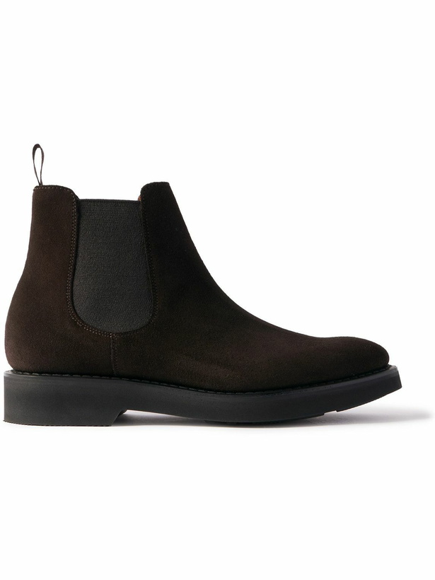 Photo: Church's - Amberley L Suede Chelsea Boots - Brown