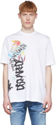 Dsquared2 White Cotton T-Shirt