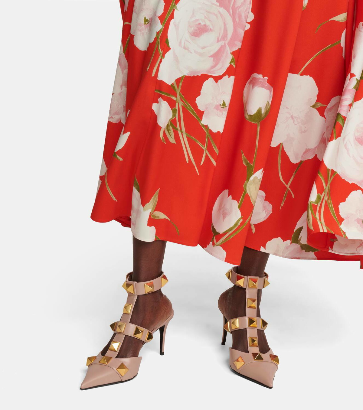 Valentino Garavani Roman Stud leather mules Valentino Garavani