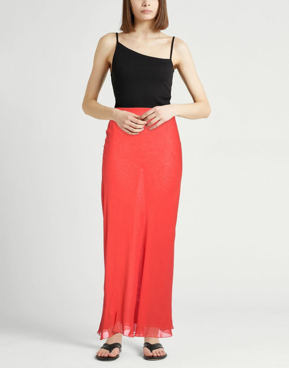 Khaite Womens Maxi skirt in Red