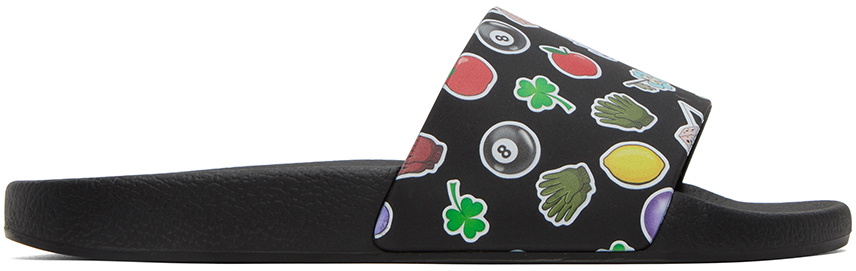 JW Anderson Black Sticker Slides JW Anderson display picture 1