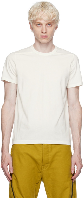 Photo: Rick Owens Off-White Short Level T-Shirt