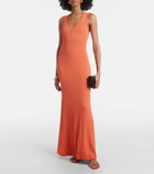 Joseph Ribbed-knit maxi dress