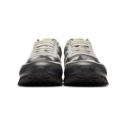 Valentino Black and Grey Valentino Garavani Camo Rockrunner Sneakers