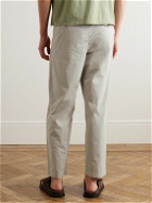 Barena - Canasta Tapered Cotton-Blend Trousers - Neutrals
