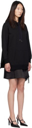 3.1 Phillip Lim Black Combo Hoodie & Minidress Set