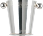 Soho Home Silver Rochester Engraved Ice Bucket