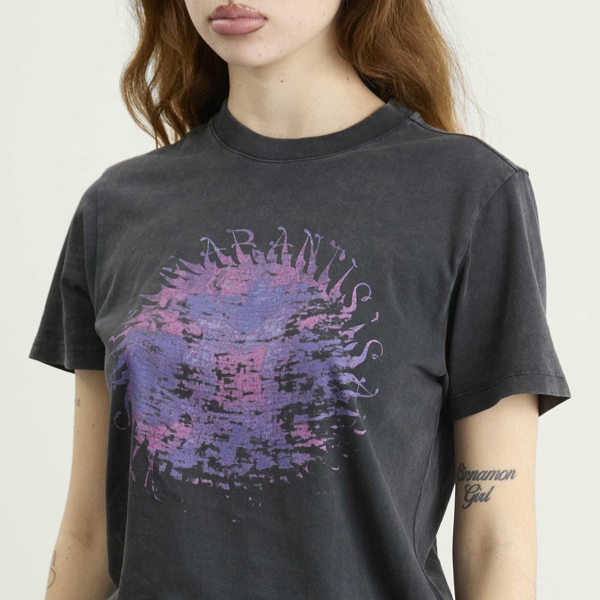 Isabel Marant Women's Zoeline T-Shirt in Faded Black
