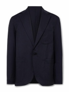 Stòffa - Unstructured Wool Suit Jacket - Blue