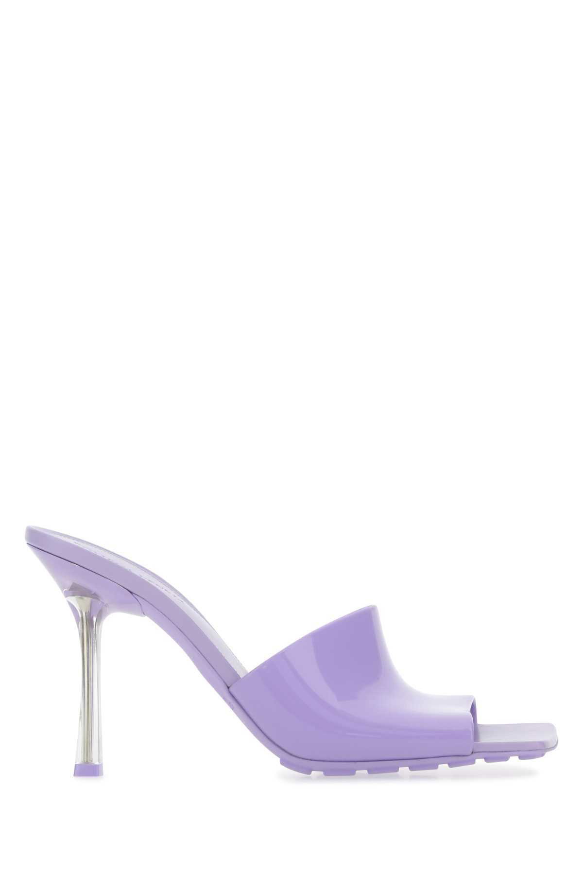 サンダル・ミュール BOTTEGA VENETA Lilac Pvc Stretch Mules Bottega Veneta Lilac Pvc Stretch Mules Bottega Veneta