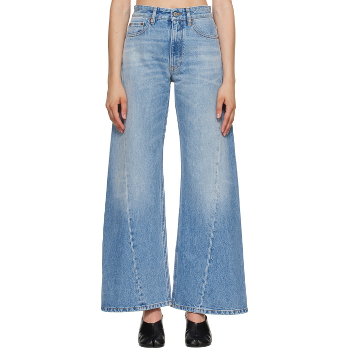 Photo: MM6 Maison Margiela Blue Denim Jeans