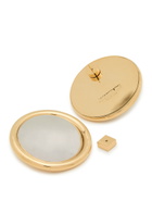 Jacquemus Les Boucles Spheres Two-tone Drop Earrings - Silver - One Size