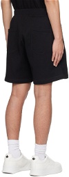 Dsquared2 Black Be 'Icon' Relax Shorts