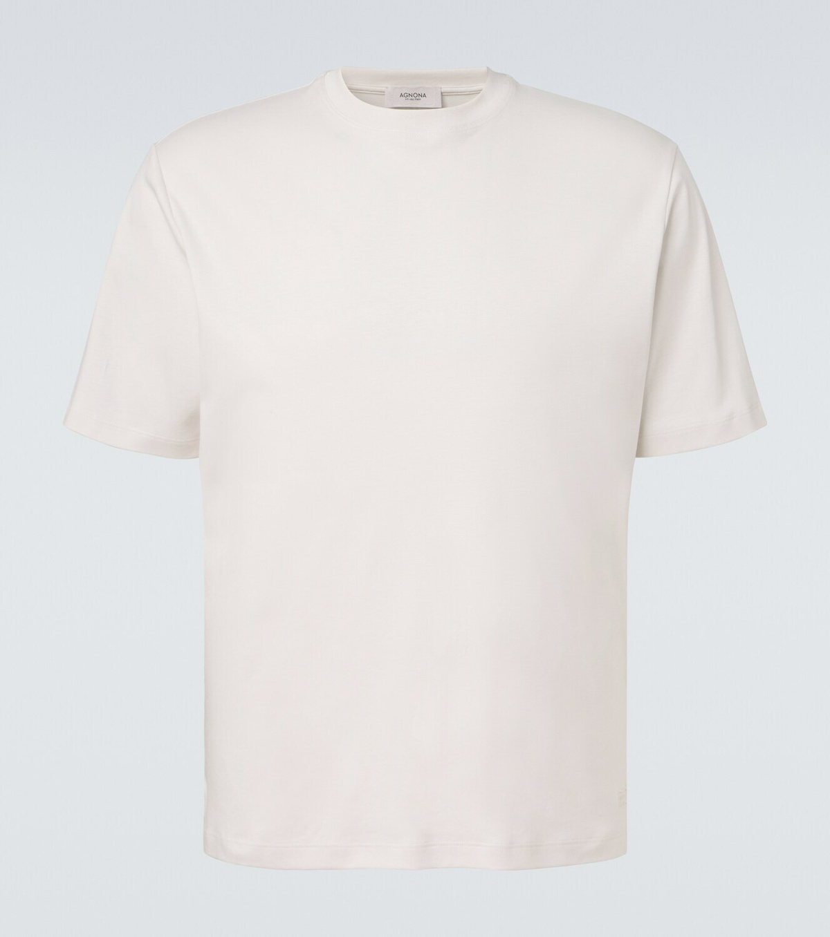 Agnona Cotton and silk jersey T-shirt