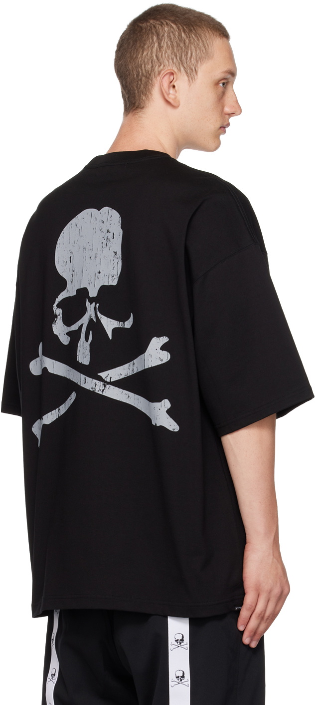 mastermind JAPAN Black Printed T-Shirt mastermind JAPAN