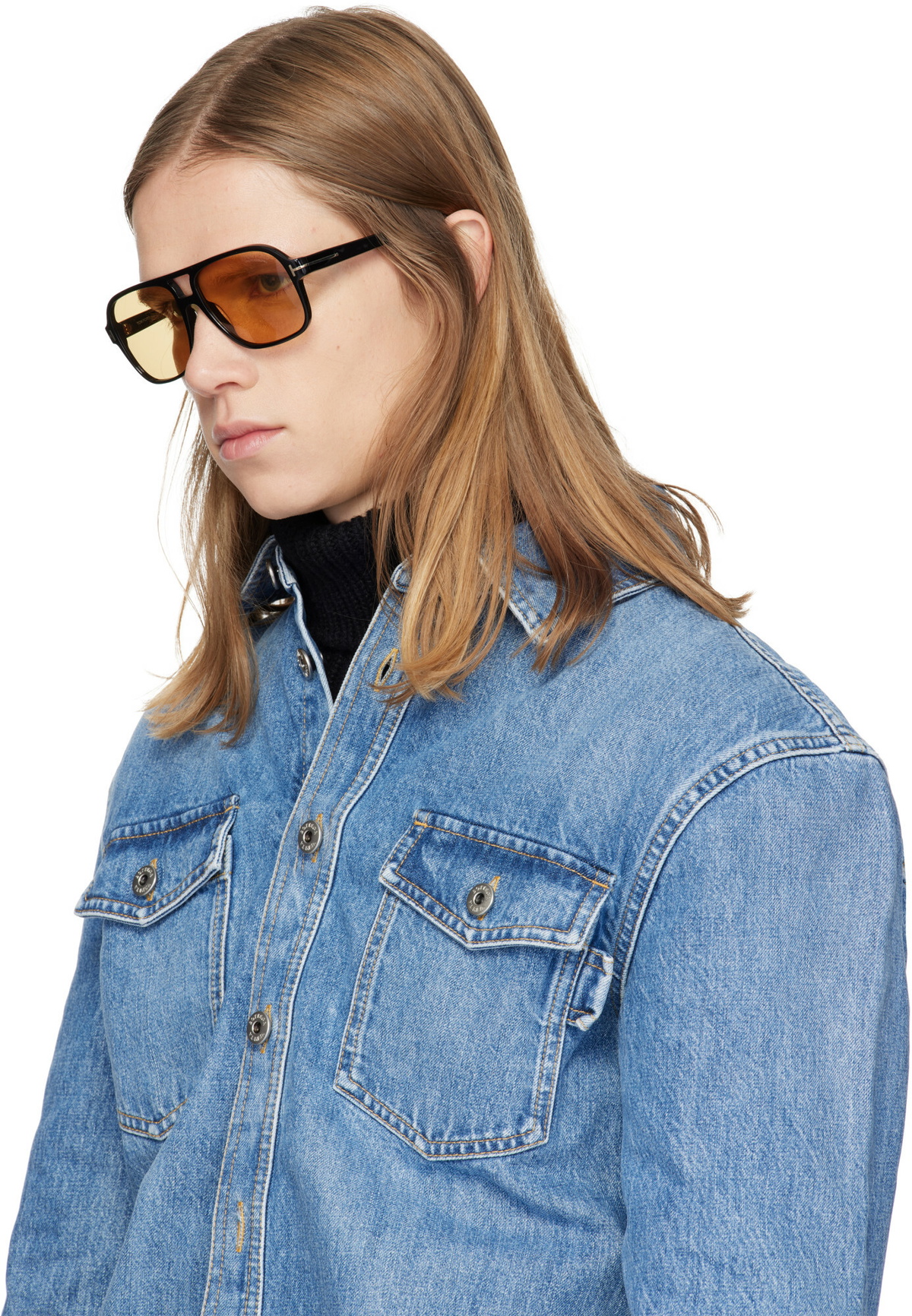 TOM FORD Black Madison-02 Sunglasses