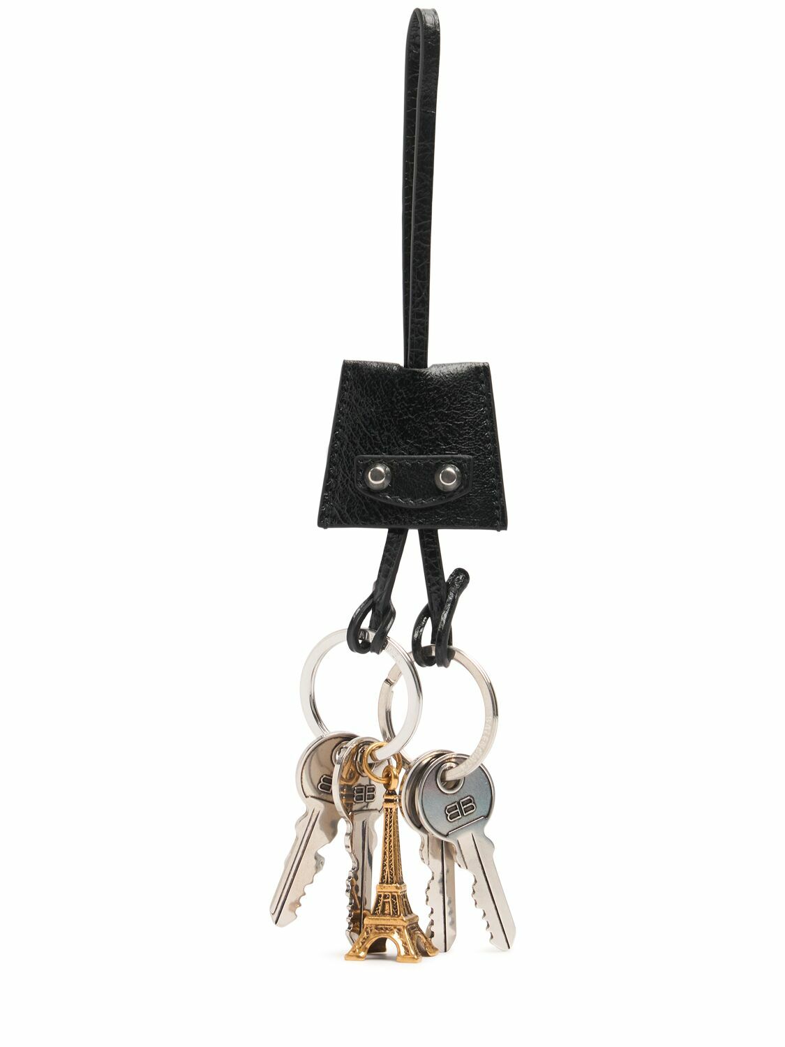 BALENCIAGA EVERYDAY LEATHER  KEYRING Amazon.co.jp: (バレンシアガ)BALENCIAGA EVERYDAY KEYRING