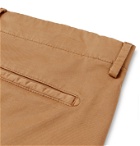Boglioli - Cotton-Blend Gabardine Shorts - Brown