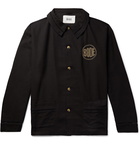 BODE - Beaded Cotton Shirt Jacket - Black