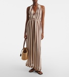 Melissa Odabash Mariah knitted maxi dress