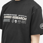 Space Available Men's Seaweed Research T-Shirt in Black