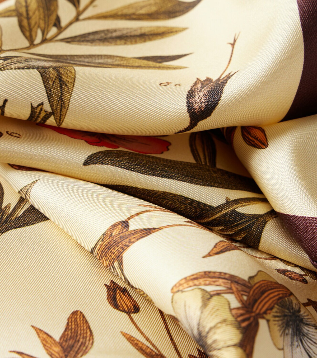 Loro Piana Enciclopedia Del Lino silk twill scarf