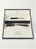 Pineider - Limited Edition Forged Carbon and 14-Karat White Gold Fountain Pen