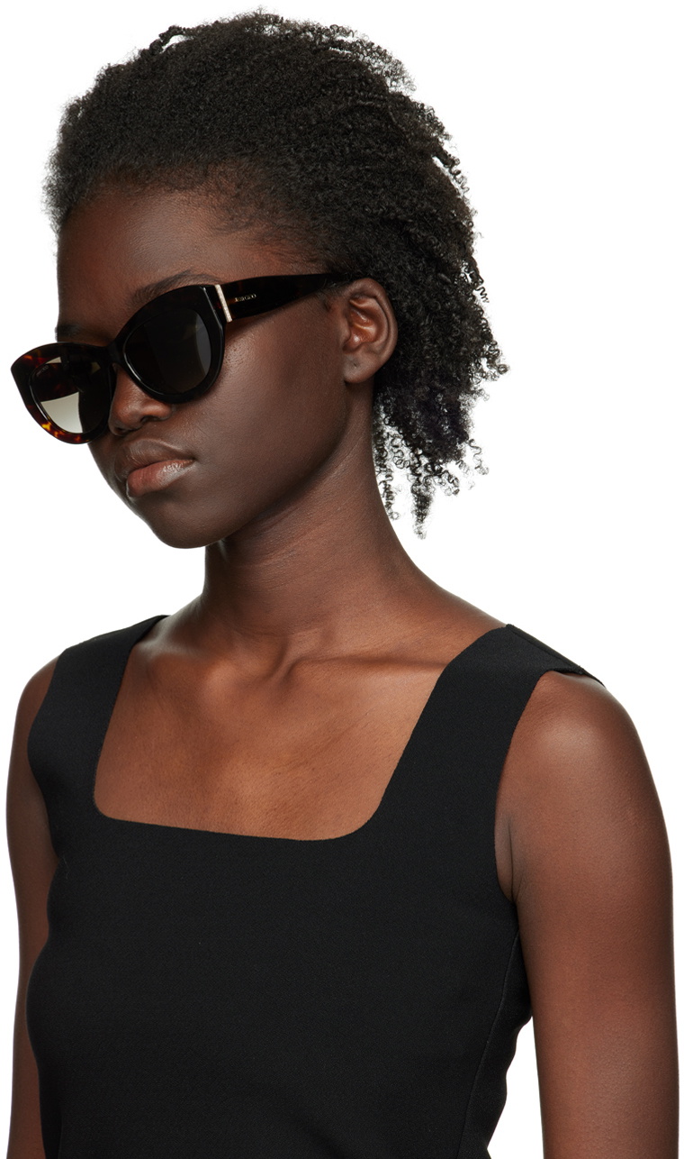 Jimmy Choo Tortoiseshell Xena Sunglasses Jimmy Choo