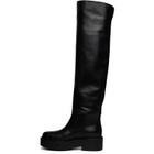 Gianvito Rossi Black Vitello Glove Tall Boots