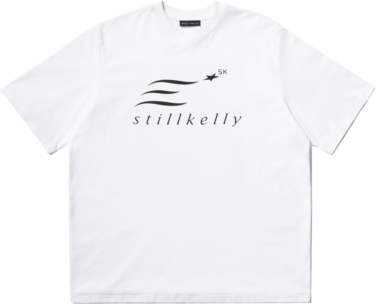 Still Kelly White Big T-shirt