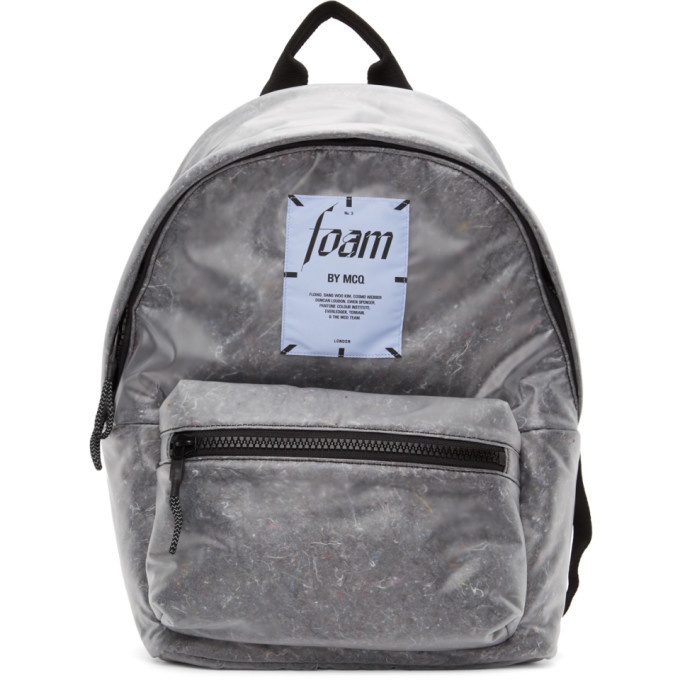 Photo: MCQ Grey Classic Backpack