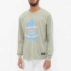 Afield Out Men's Long Sleeve Burroughs T-Shirt in Sand