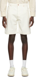 Drôle De Monsieur Off-White 'Le Short Velours Côtelé' Shorts