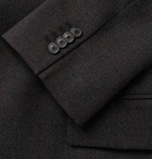 Balenciaga - Dark-Grey Checked Virgin Wool Blazer - Gray