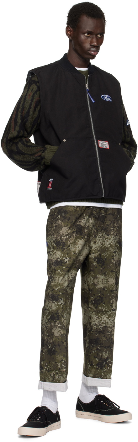 DEVÁ STATES Black Faith Work Vest