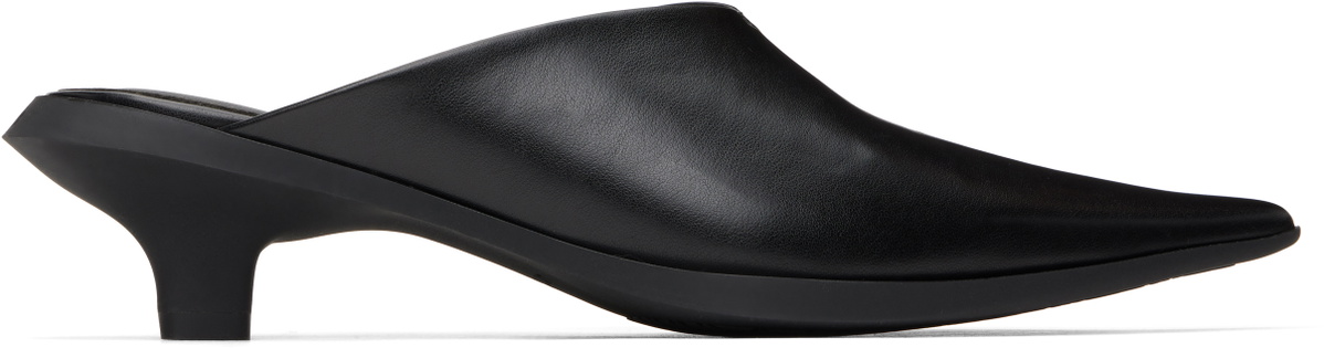 untitlab® Black Heel Mules