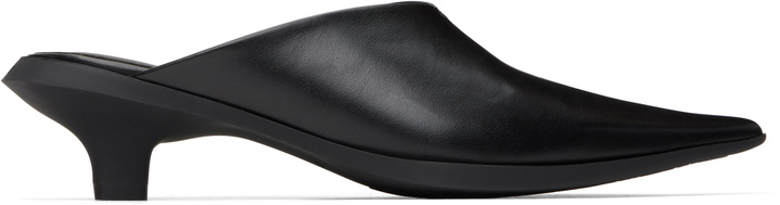 Photo: untitlab® Black Heel Mules