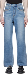 ADER error Blue Gem Jeans