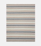 Missoni Forest cotton, wool and cashmere-blend throw
