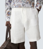 Etro Linen Bermuda shorts