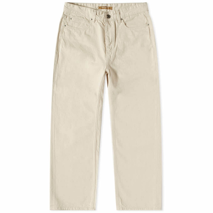 Photo: FrizmWORKS Men's Wide Cotton Pant in Oatmeal