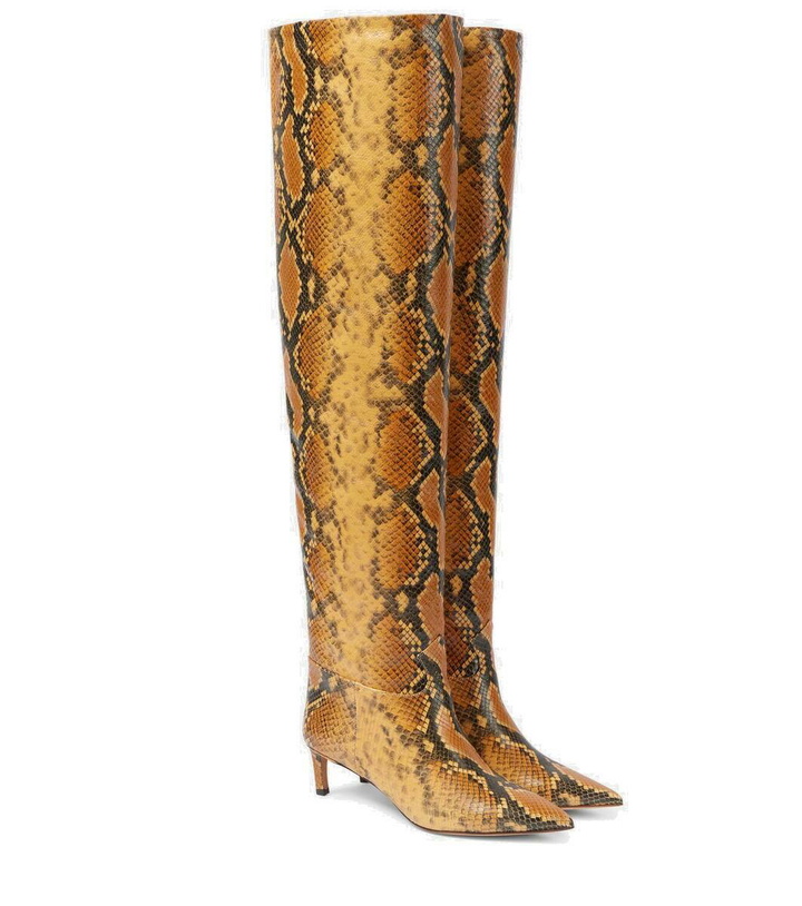 Photo: Ulla Johnson Carolina 55 leather over-the-knee boots