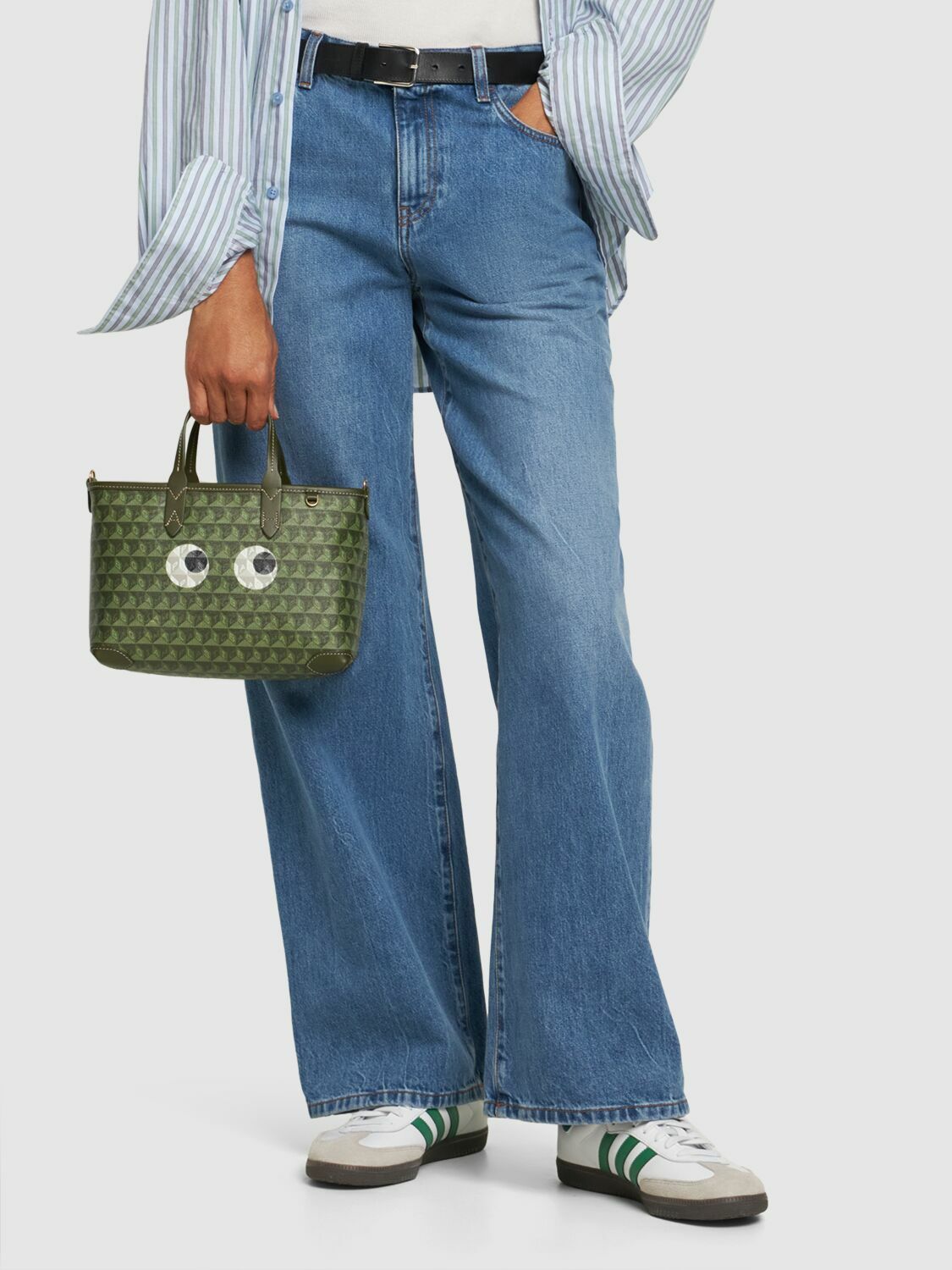 I AM A Plastic Bag XS Tote Eyes