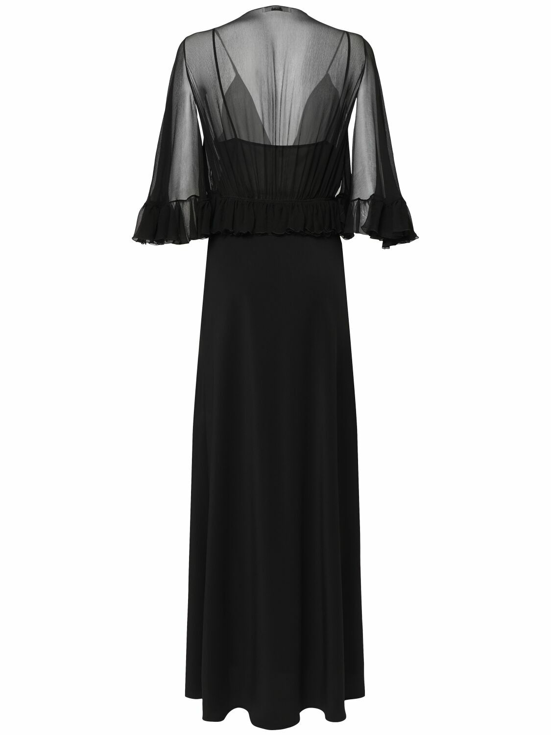 CHLOÉ Silk Georgette Long Dress